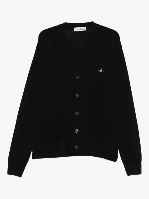 Vivienne Westwood Bestickter Cardigan mit aufgesetzter Tasche