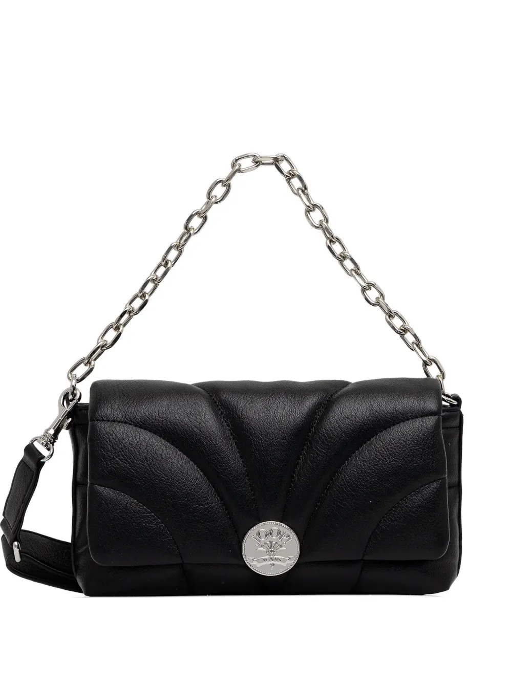 Joop! quilted-design chain-strap cross-body bag - Nero