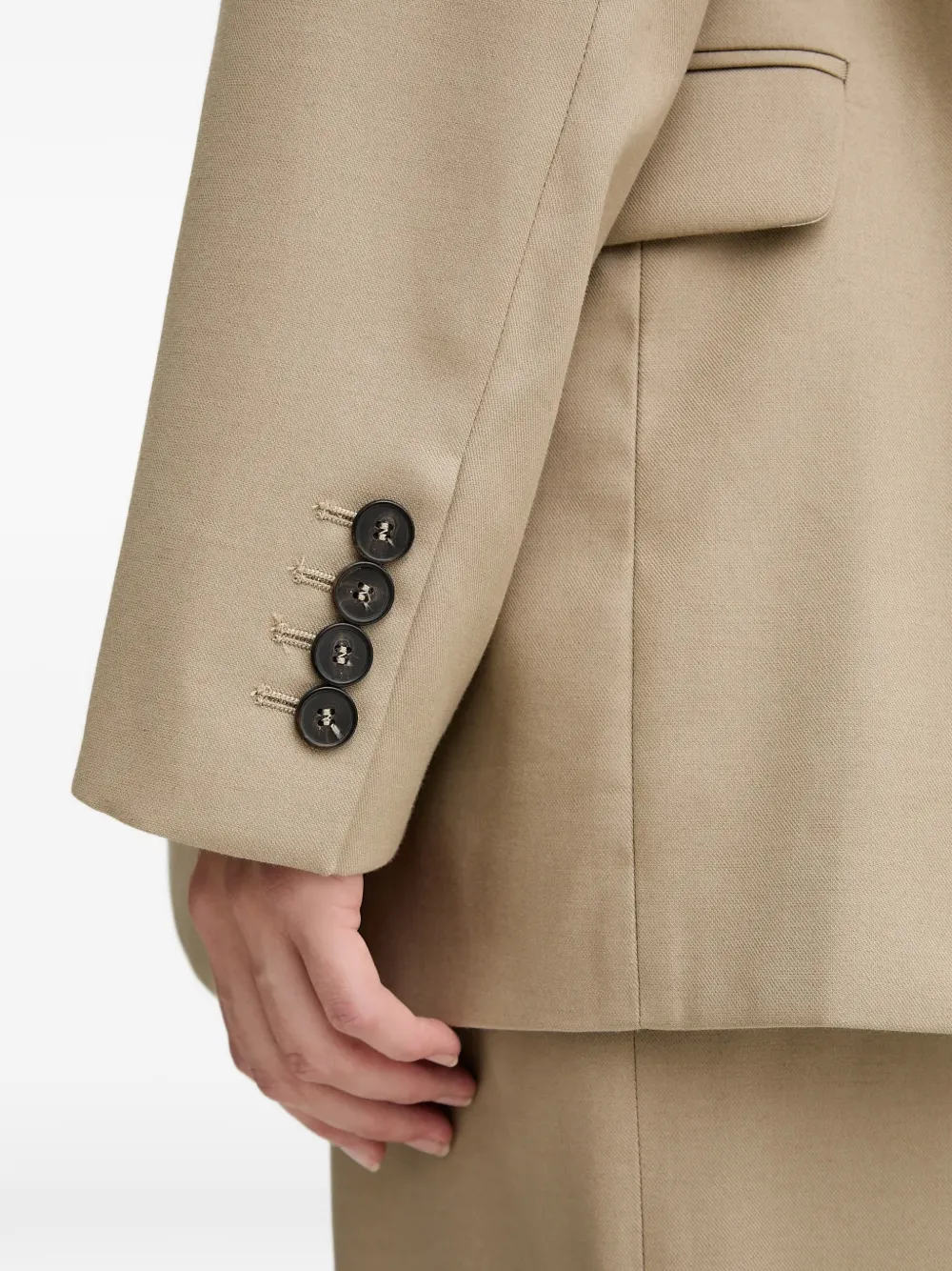 IRO Sannie blazer met knopen Beige