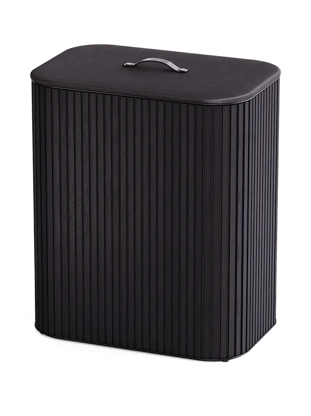 Joseph Joseph dual-compartment laundry separation basket | Black | Image 1