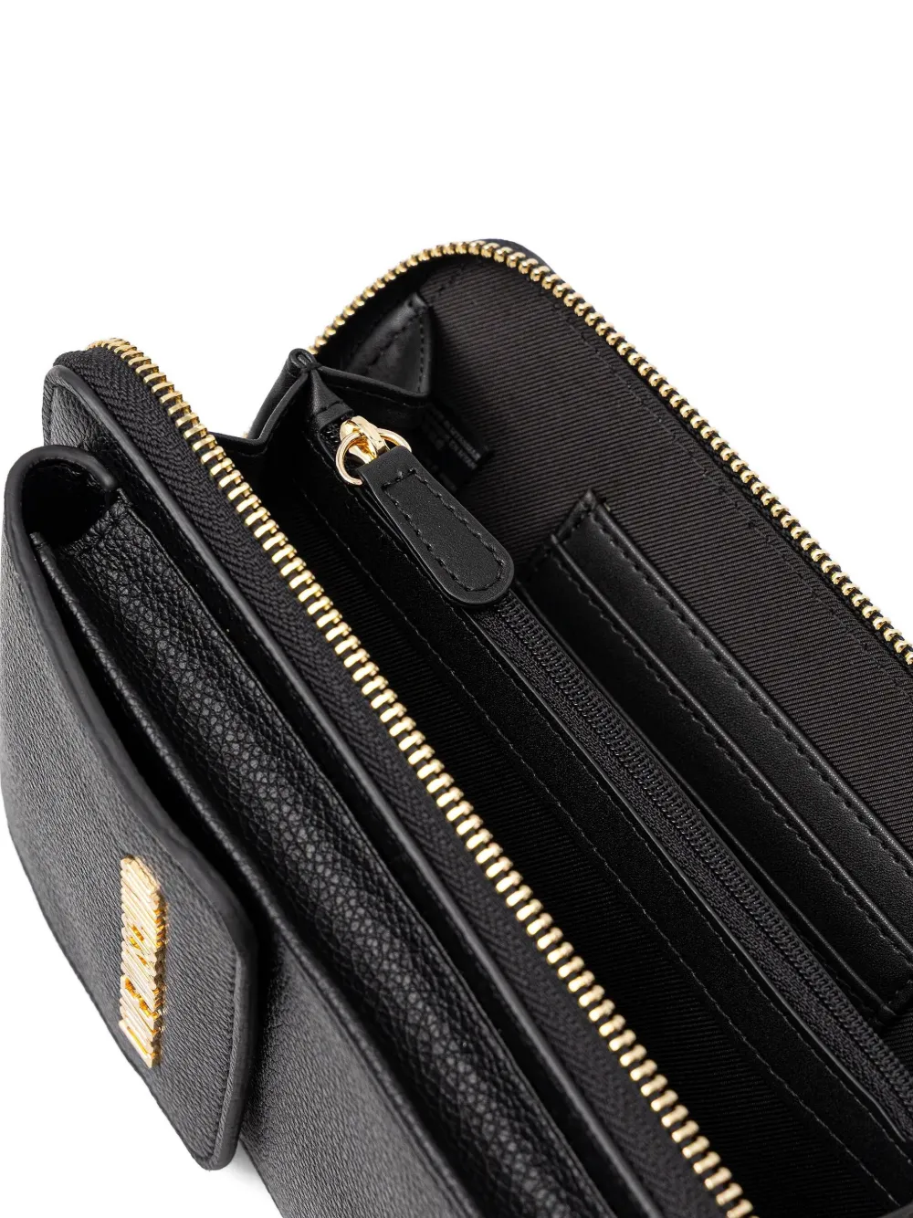 Love Moschino Portemonnee met logo Zwart