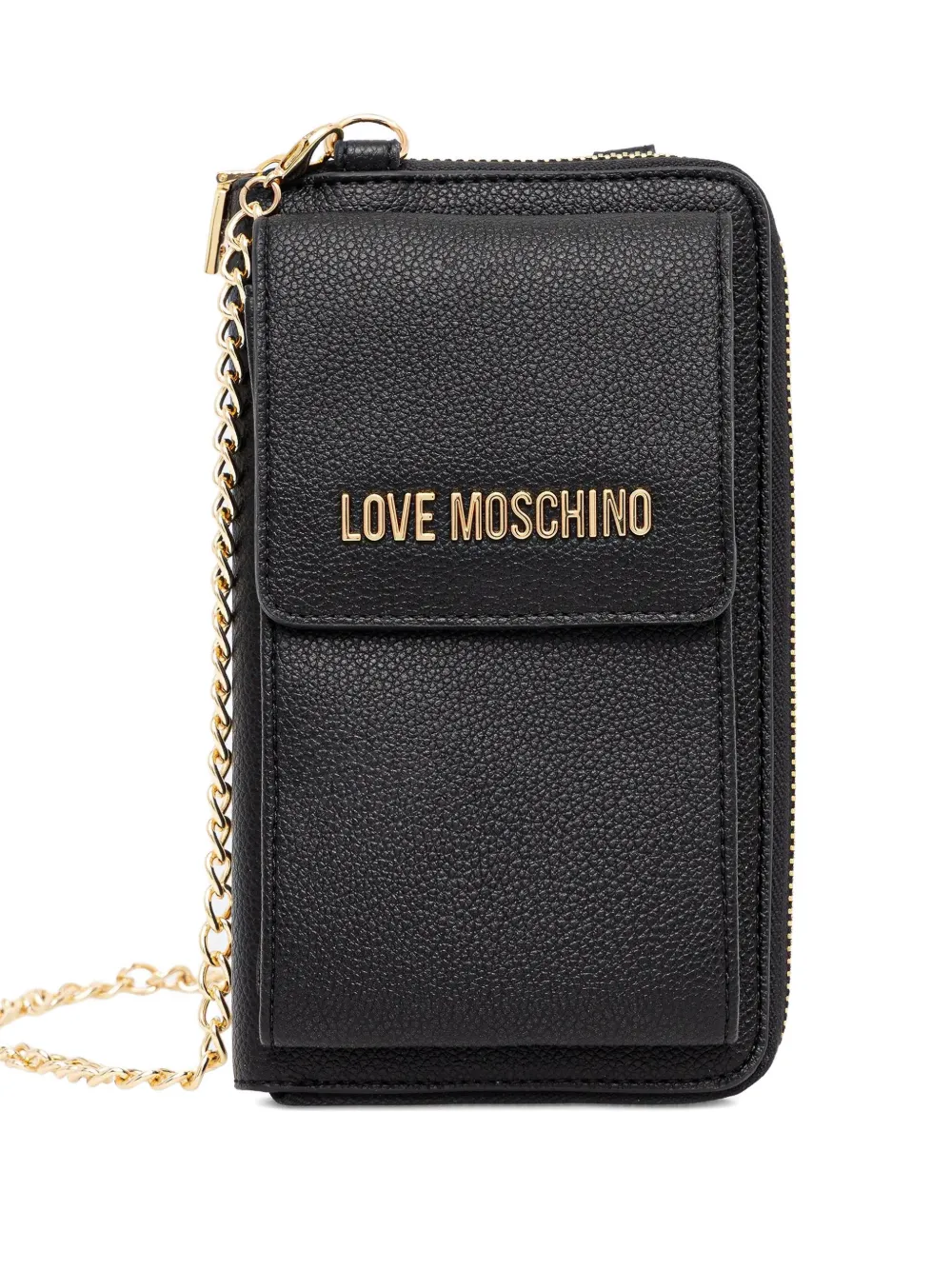 Love Moschino Portemonnee met logo Zwart