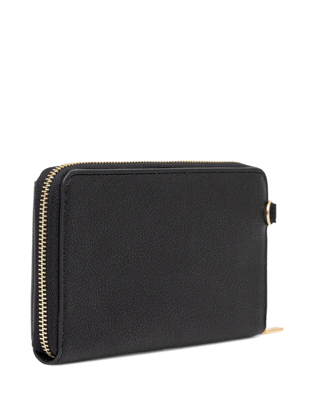 Love Moschino logo-lettering wallet - Zwart