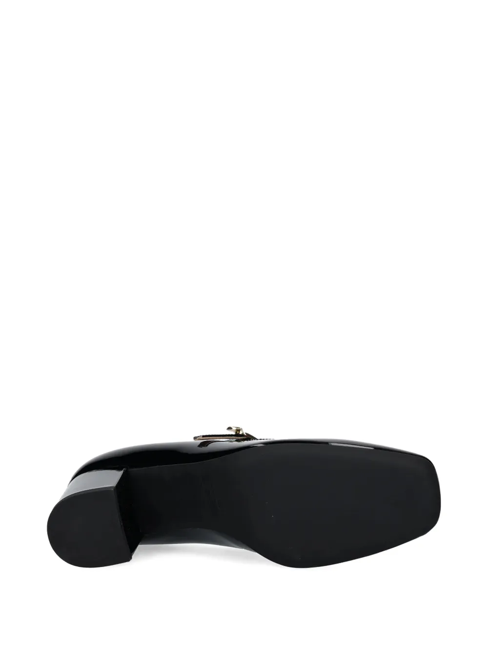 Love Moschino patent-leather pumps Zwart