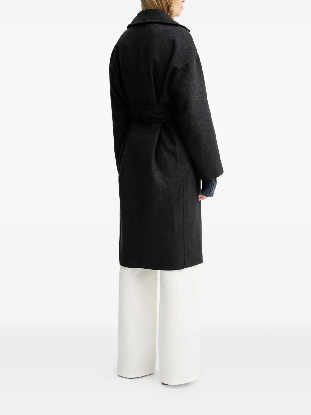  Iro Mealia Belted Coat - Grey 