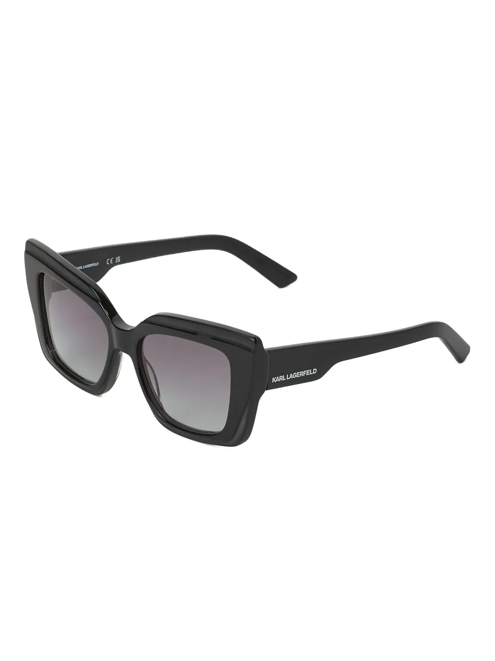 Karl Lagerfeld Zonnebril met cat-eye montuur - Zwart