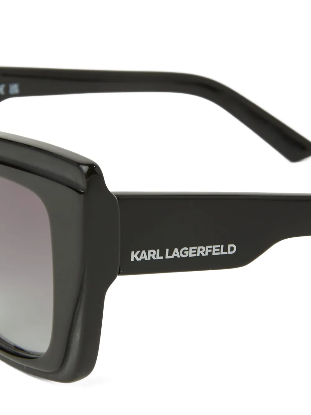 Karl Lagerfeld Zonnebril met cat-eye montuur Zwart