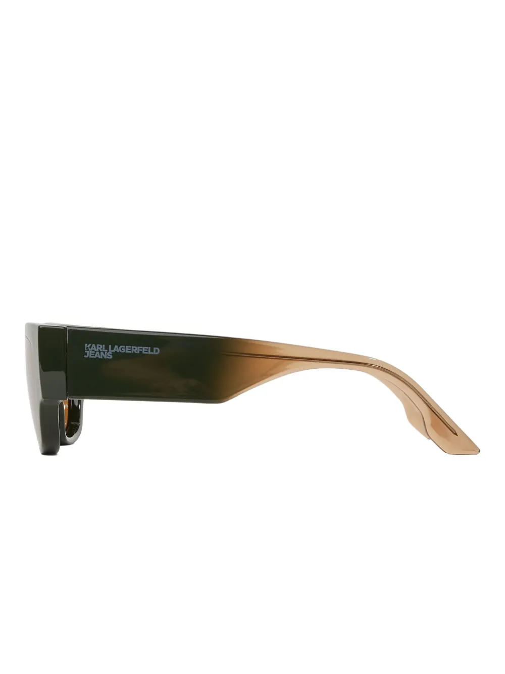  Karl Lagerfeld Jeans Rectangular Sunglasses - Green 
