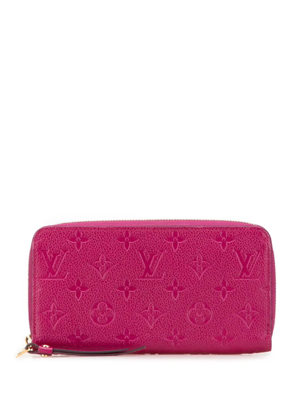 Louis Vuitton Pre-Owned 2015 Monogram Empreinte Zippy Wallet long wallets | Pink | Image 1
