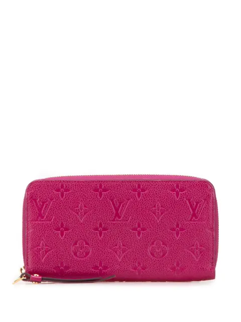Louis Vuitton Pre-Owned 2015 Monogram Empreinte Zippy Wallet long wallets