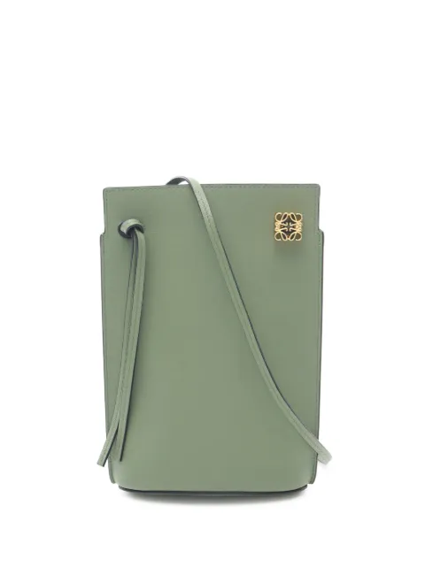 Loewe Pre-Owned 2010-2025 Calfskin Dice Pocket crossbody bag