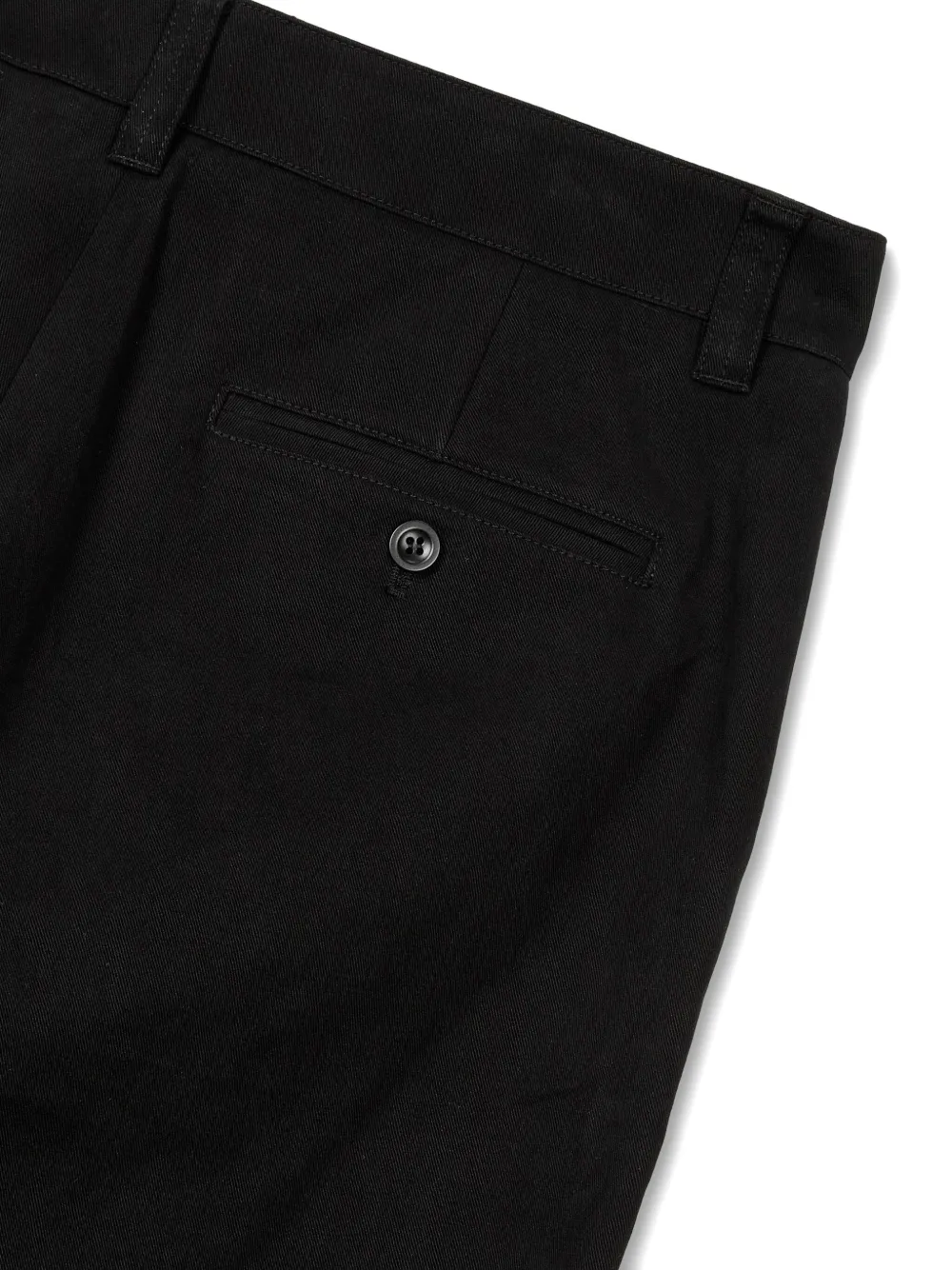Studio Tomboy Button-fly Pants In Black