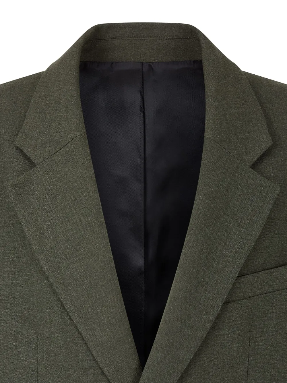 Studio Tomboy Single-breasted Blazer In Green