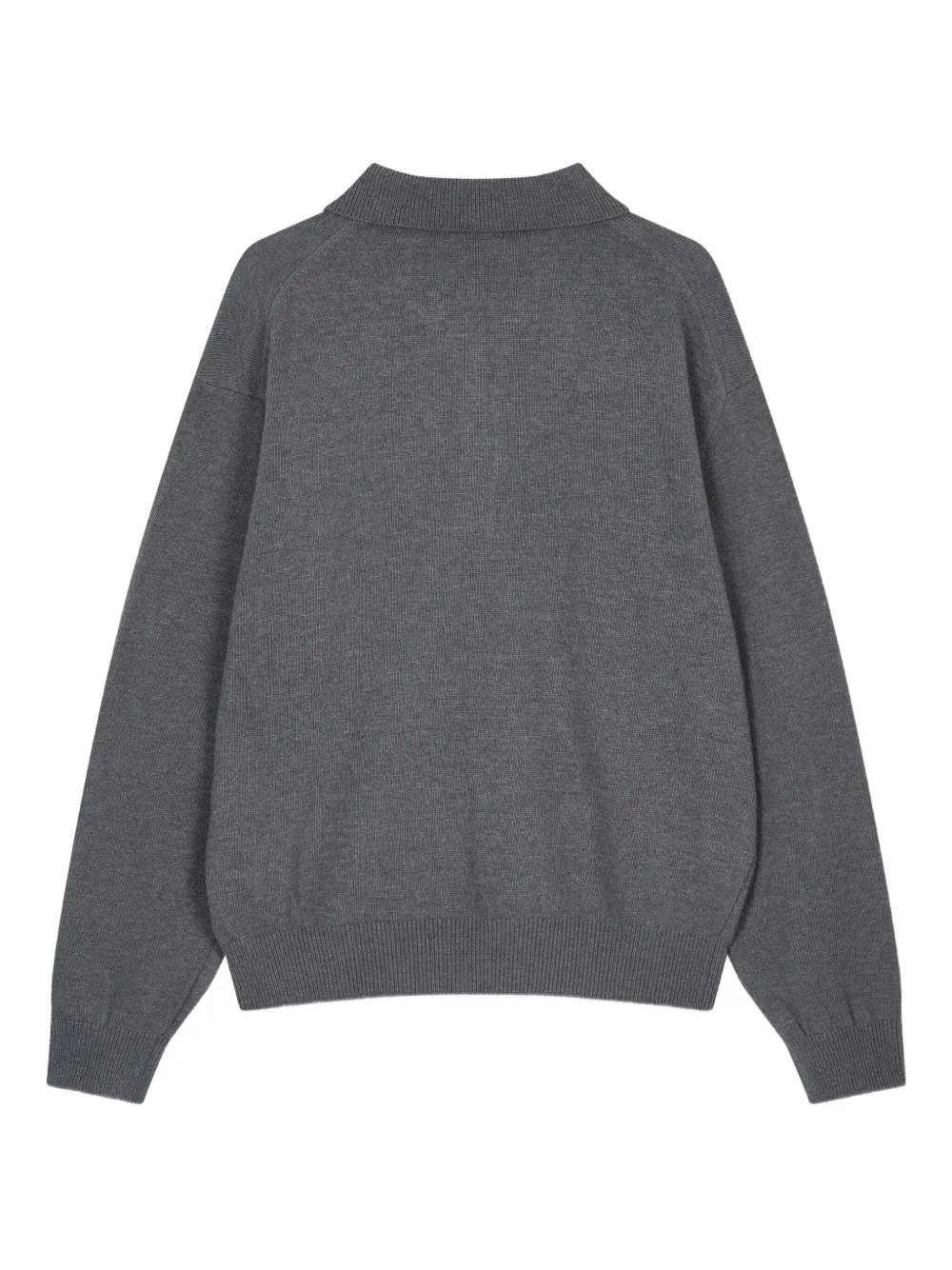STUDIO TOMBOY long-sleeve polo shirt - Grijs