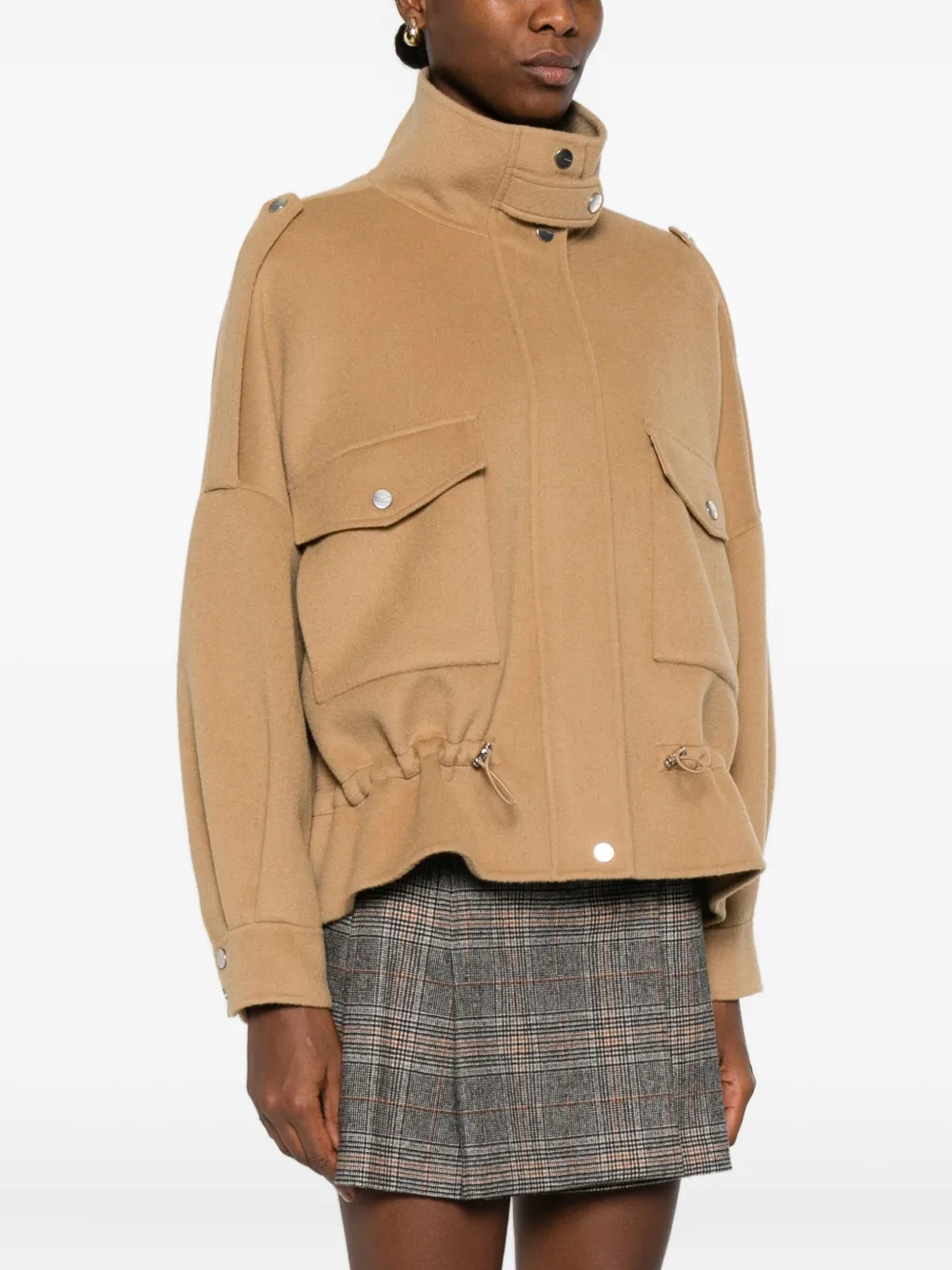 PINKO Jack met verlaagde schouders Bruin