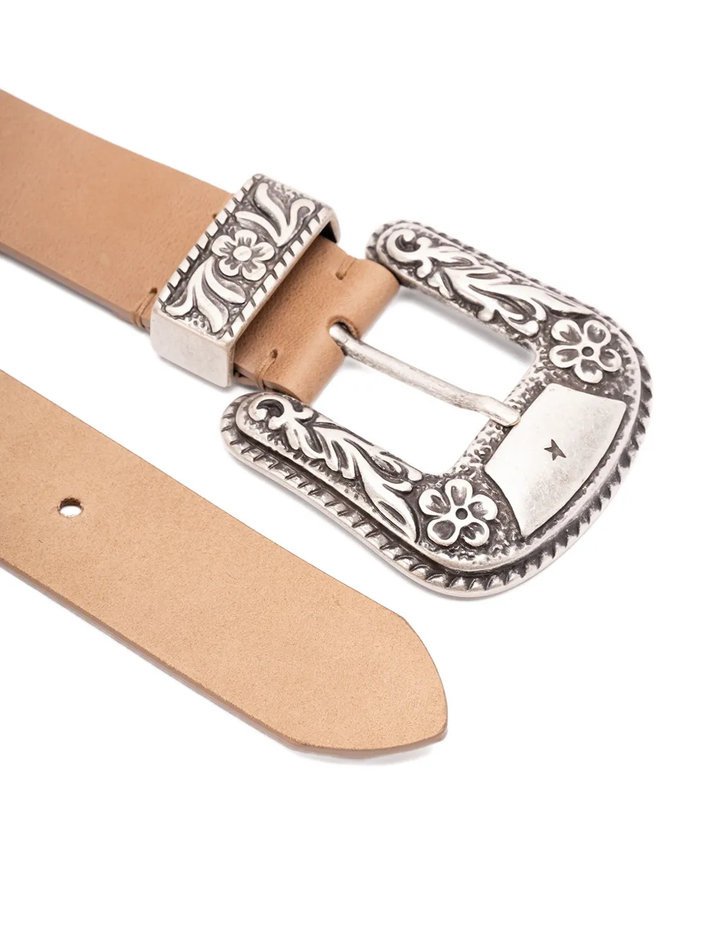 Golden Goose Leren riem - Beige