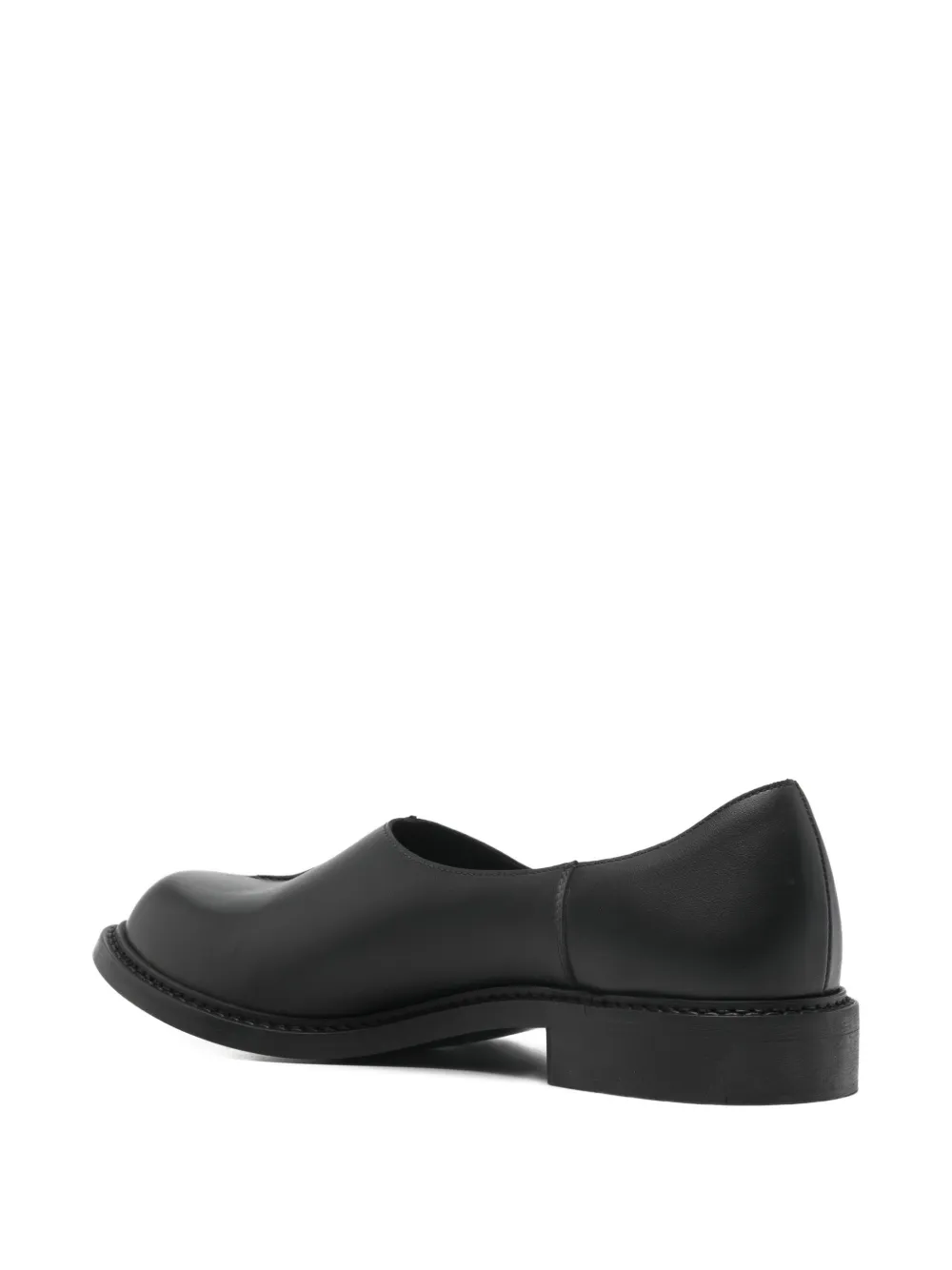 PHILEO Leren loafers Zwart