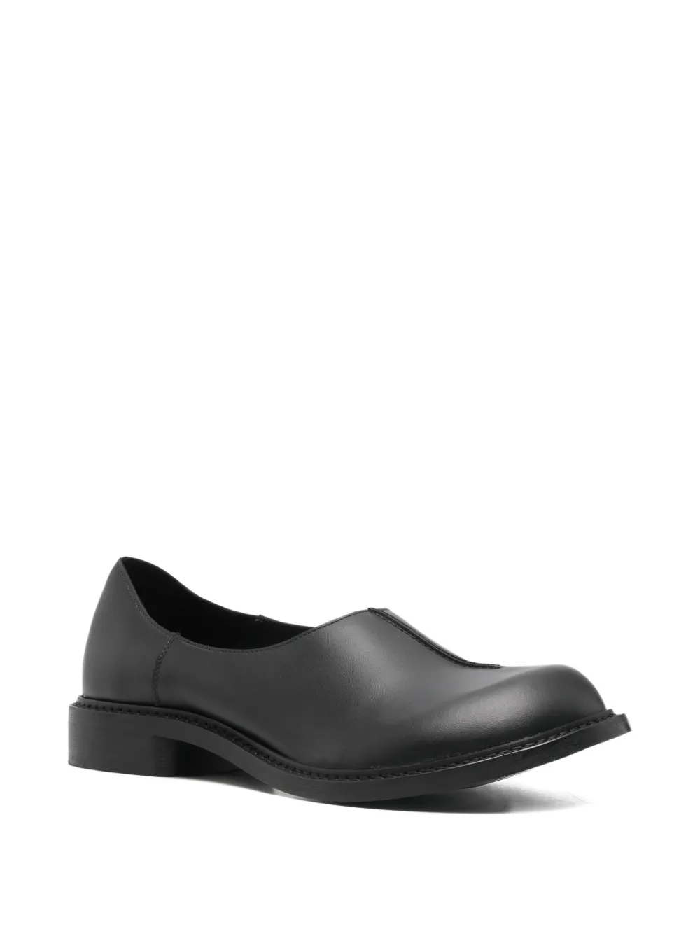 PHILEO Leren loafers Zwart
