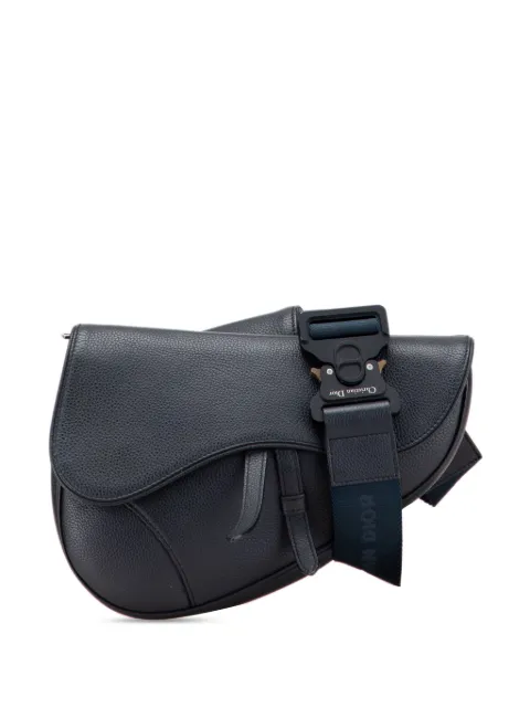 Christian Dior Pre-Owned 2019 Grained Calfskin Saddle Bag crossbody bag