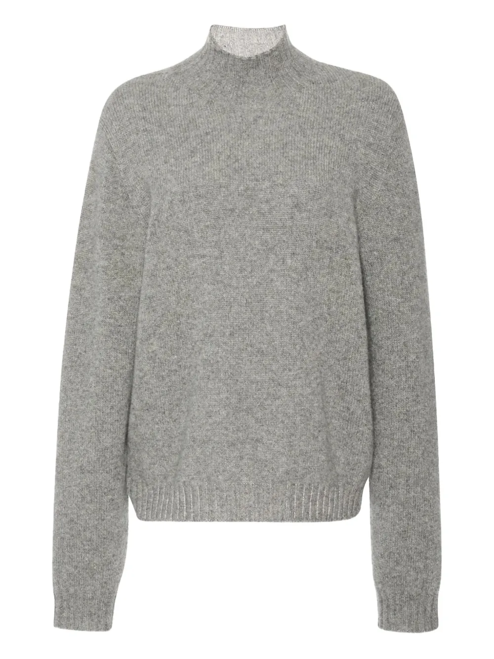 The Row high-neck cashmere knit | Grey | Image 1