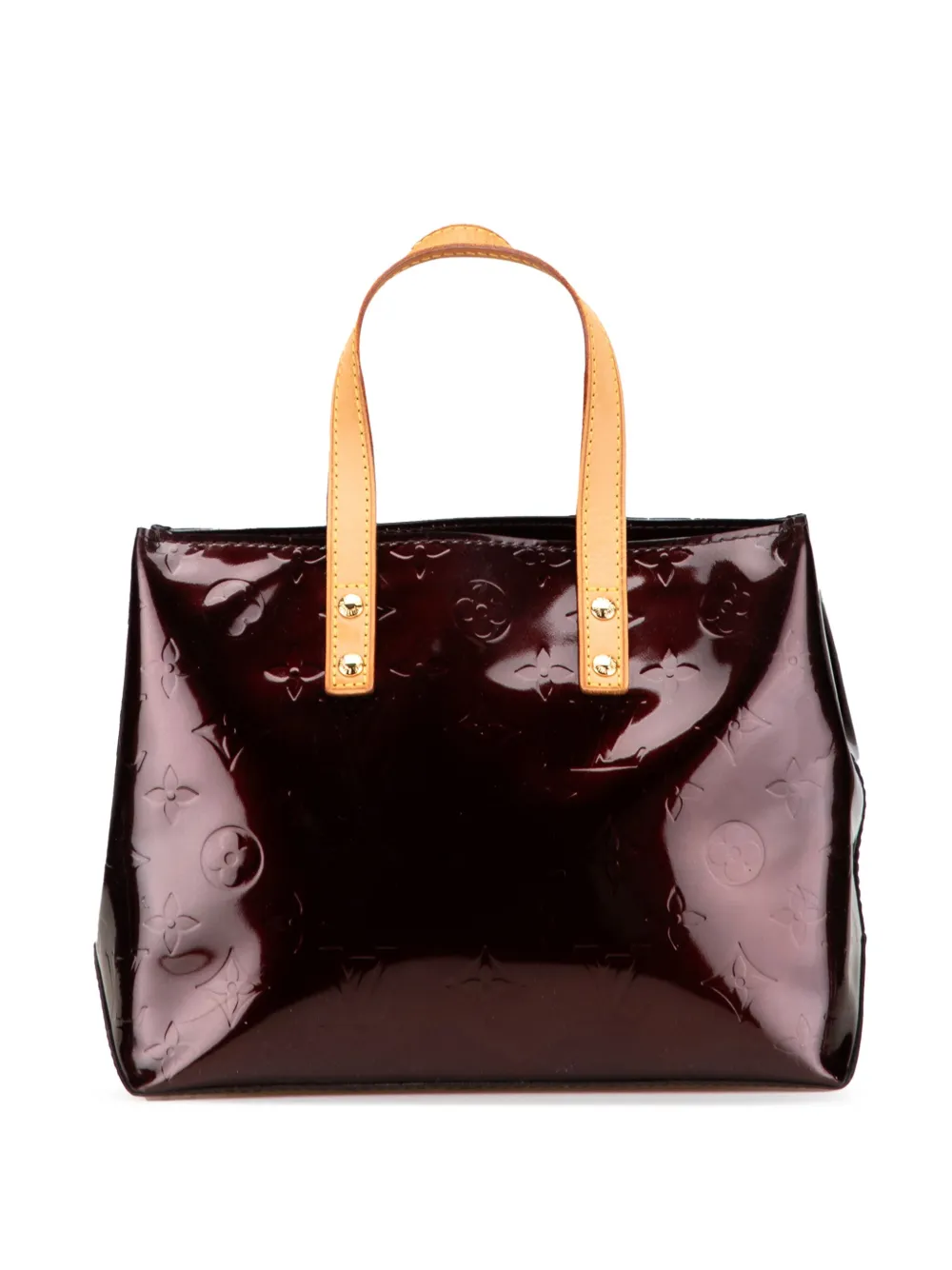 Louis Vuitton Pre-Owned 2007 Monogram Vernis Reade PM handbag | Purple | Image 1