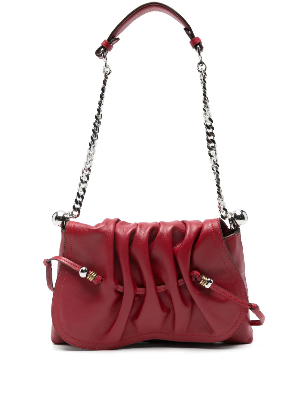 Isabel Marant Bolton Chain-strap Shoulder Bag In Red