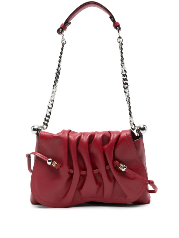 Isabel Marant Bolton Chain-strap Shoulder Bag in Red