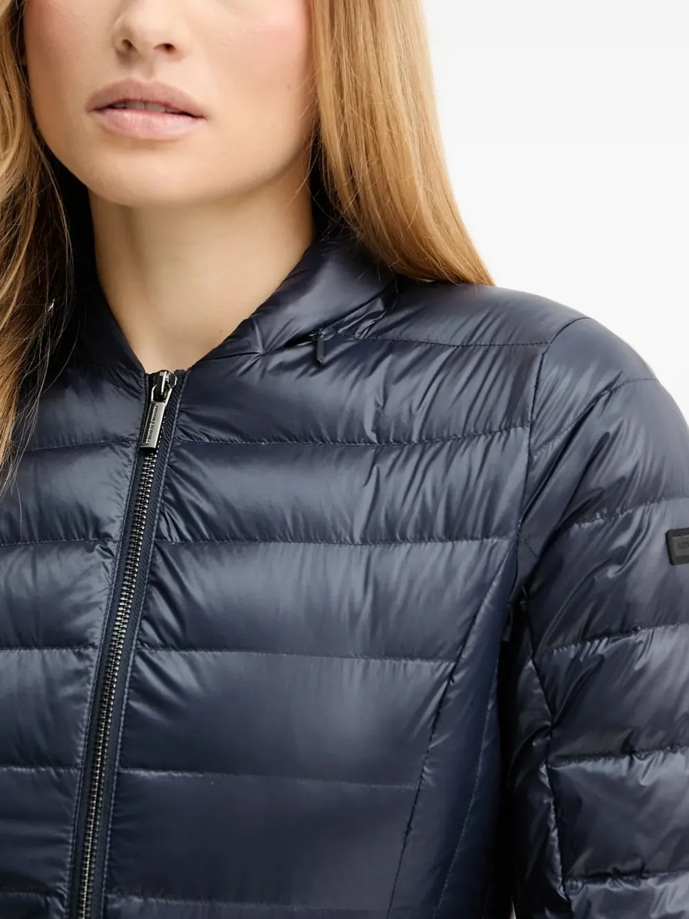 Armani Exchange Jack met capuchon Blauw