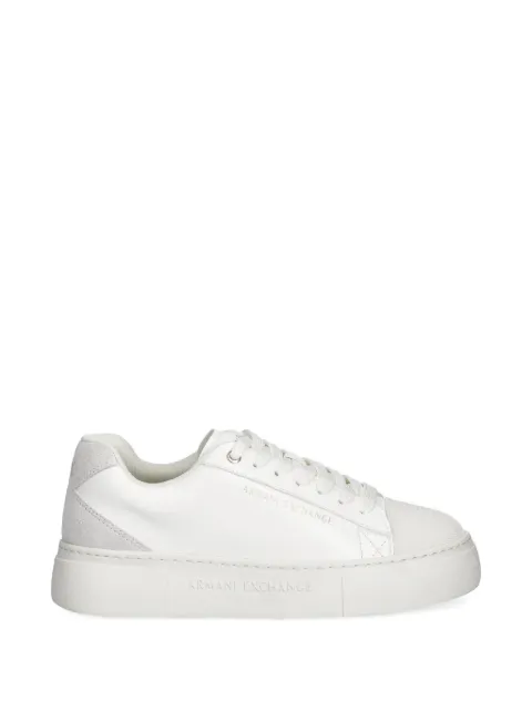 Armani Exchange logo-lettering sneakers