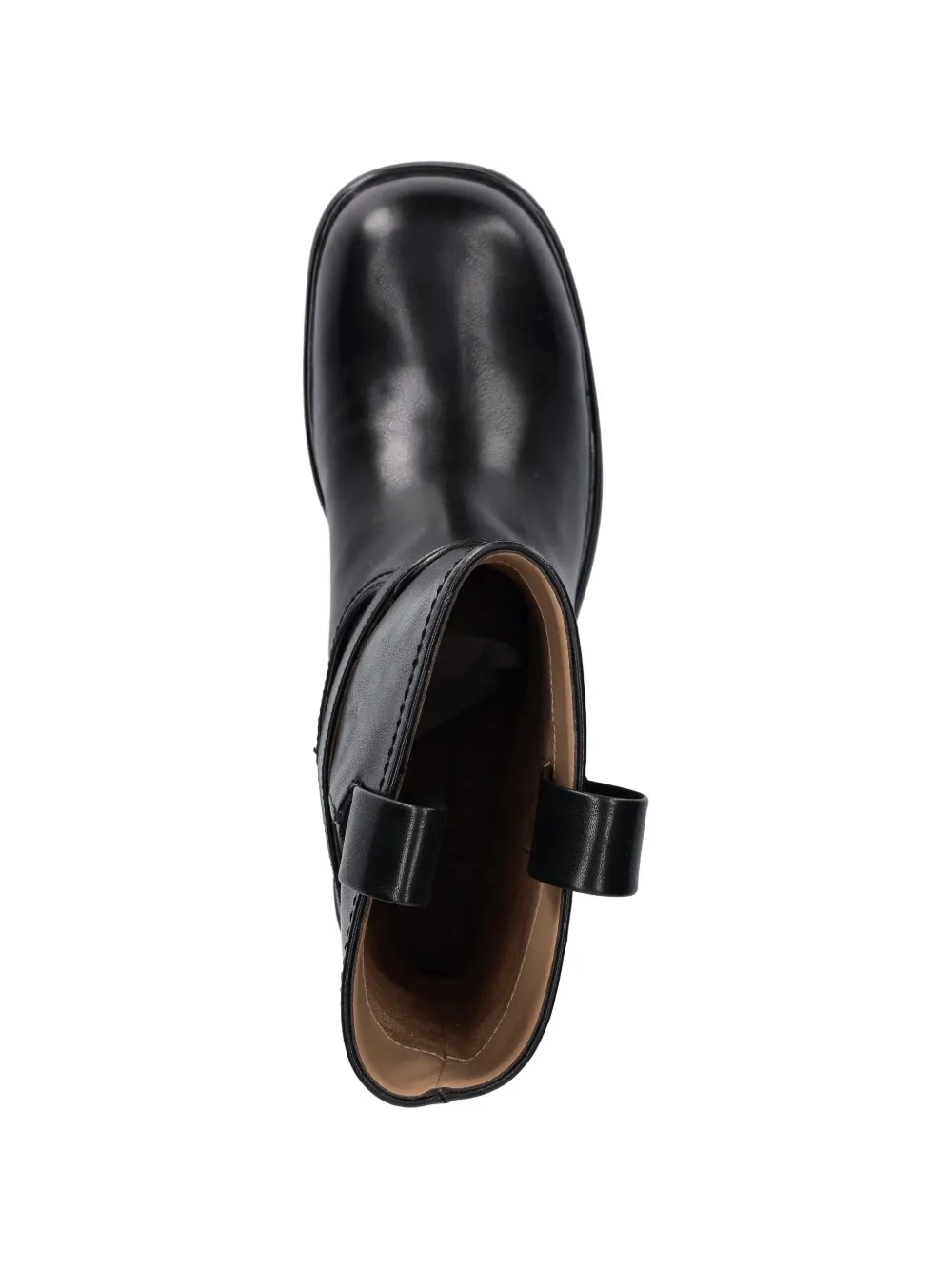 Armani Exchange buckle-strap boots Zwart