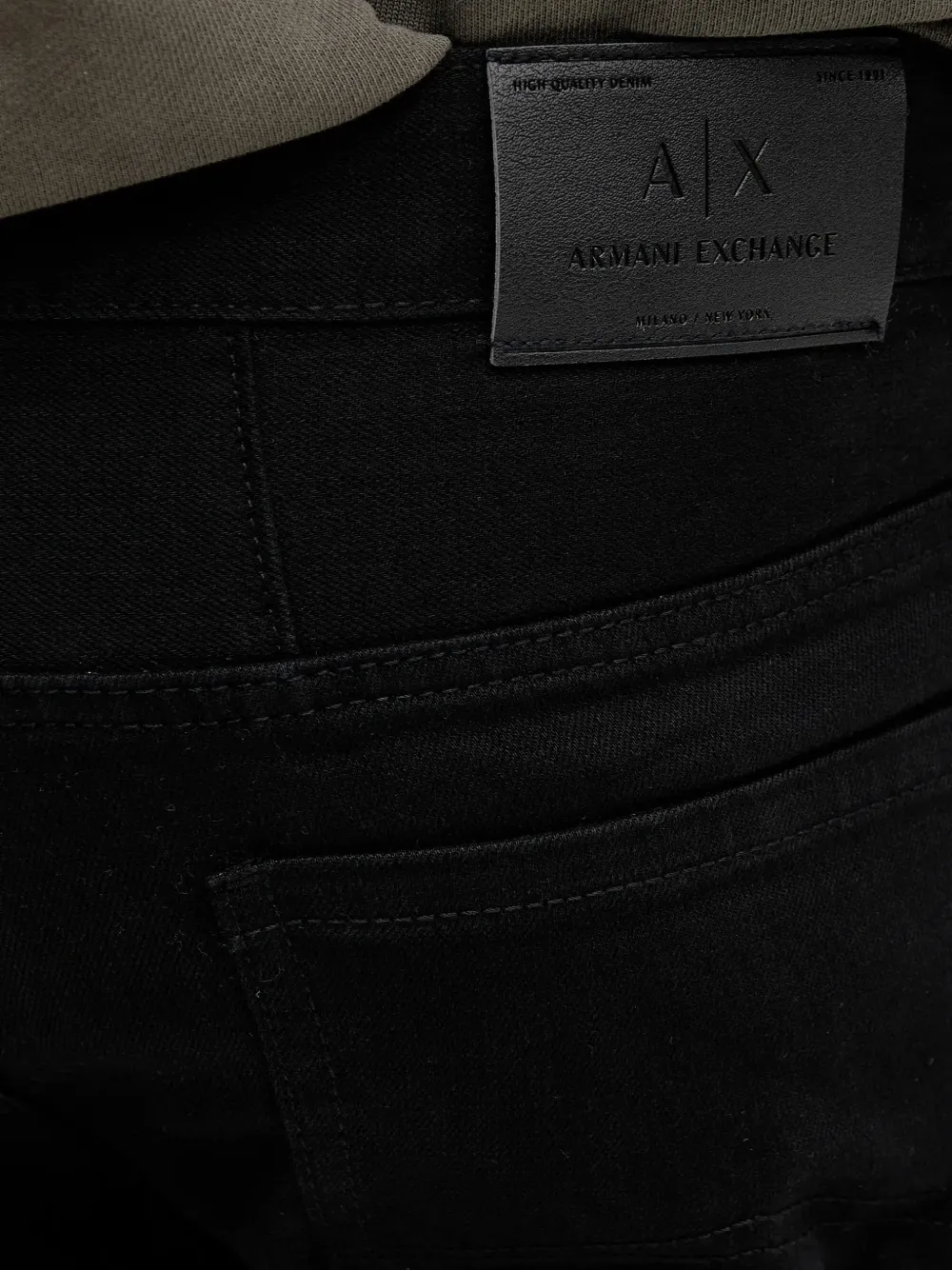 Armani Exchange Skinny jeans Zwart
