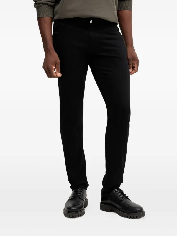 新品タグ付✨❤️アルマーニエクスチェンジ❤️ダメージスキニーブラックデニム 26 黒 Armani Exchange スキニージーンズ | ブラック | FARFETCH JP