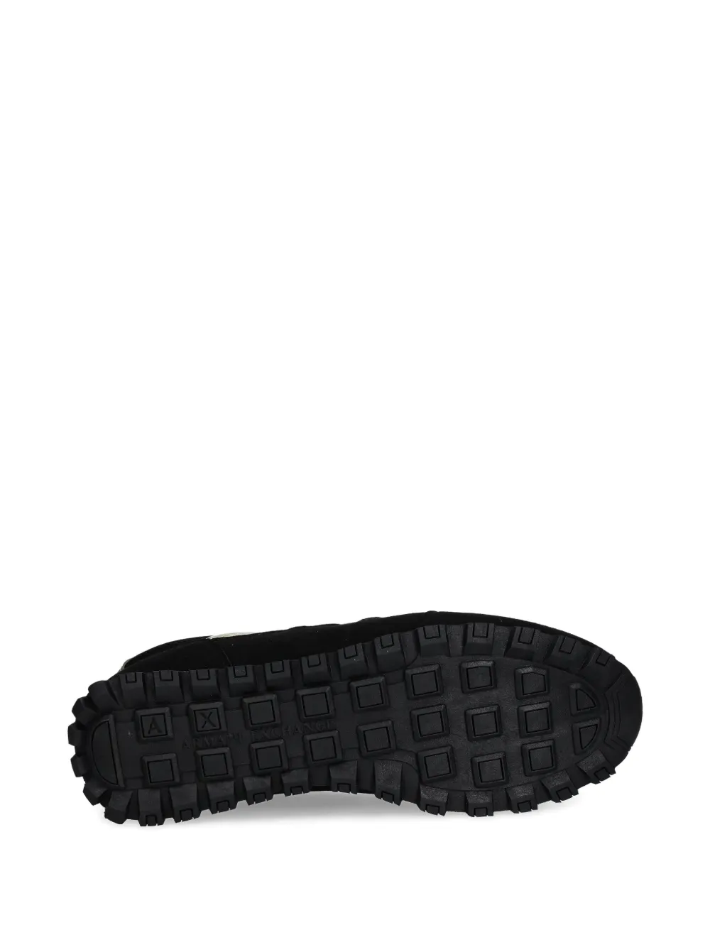 Armani Exchange logo-detail sneakers Zwart
