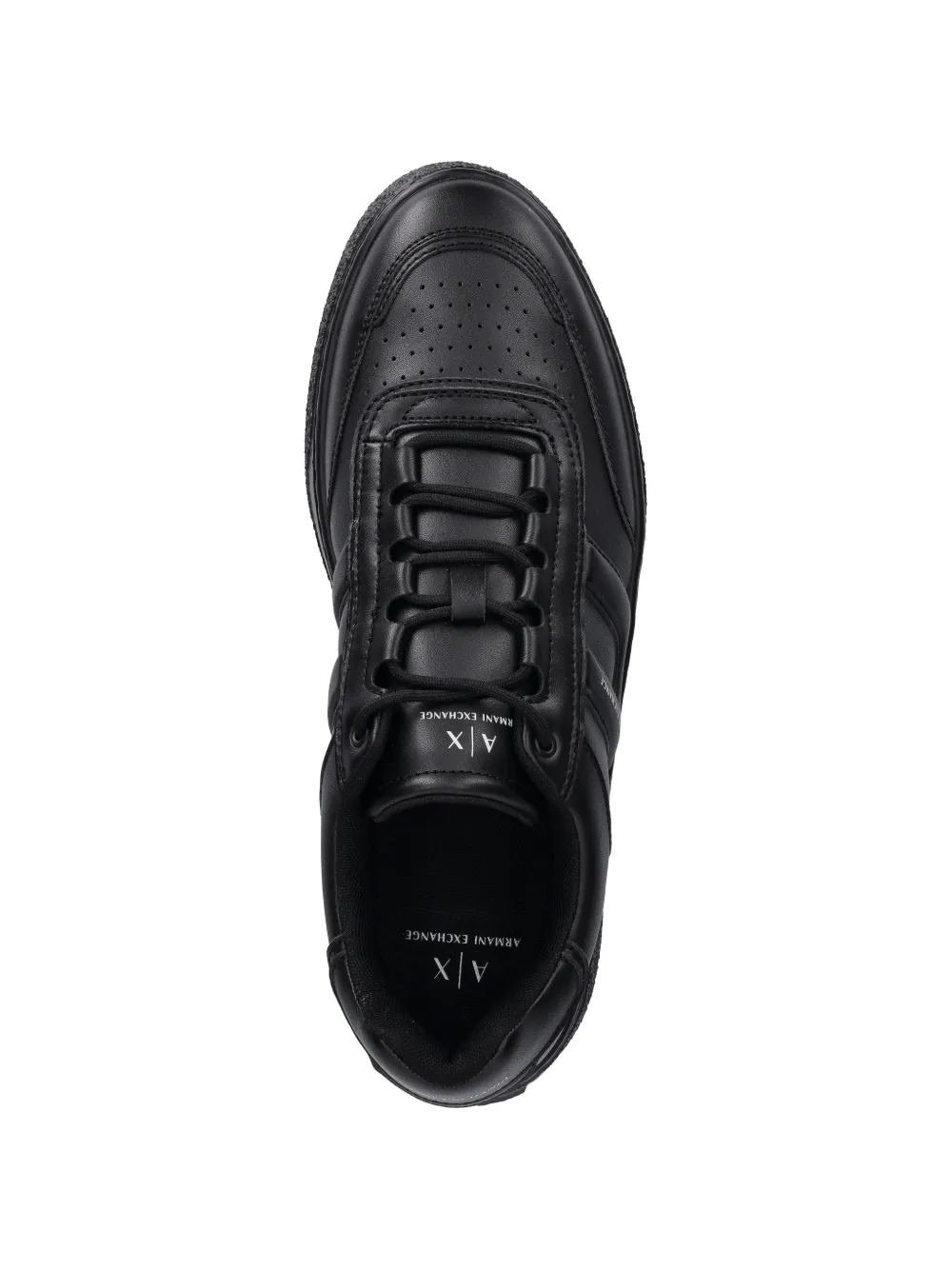 Armani Exchange logo-detail sneakers Zwart