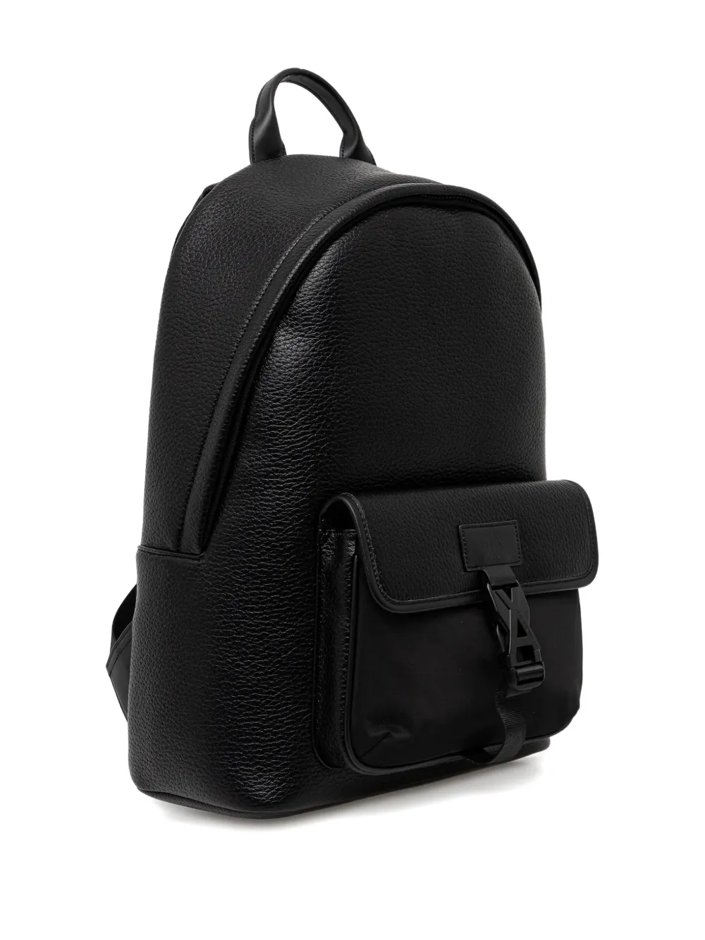Armani Exchange textured buckle backpack | Image 2