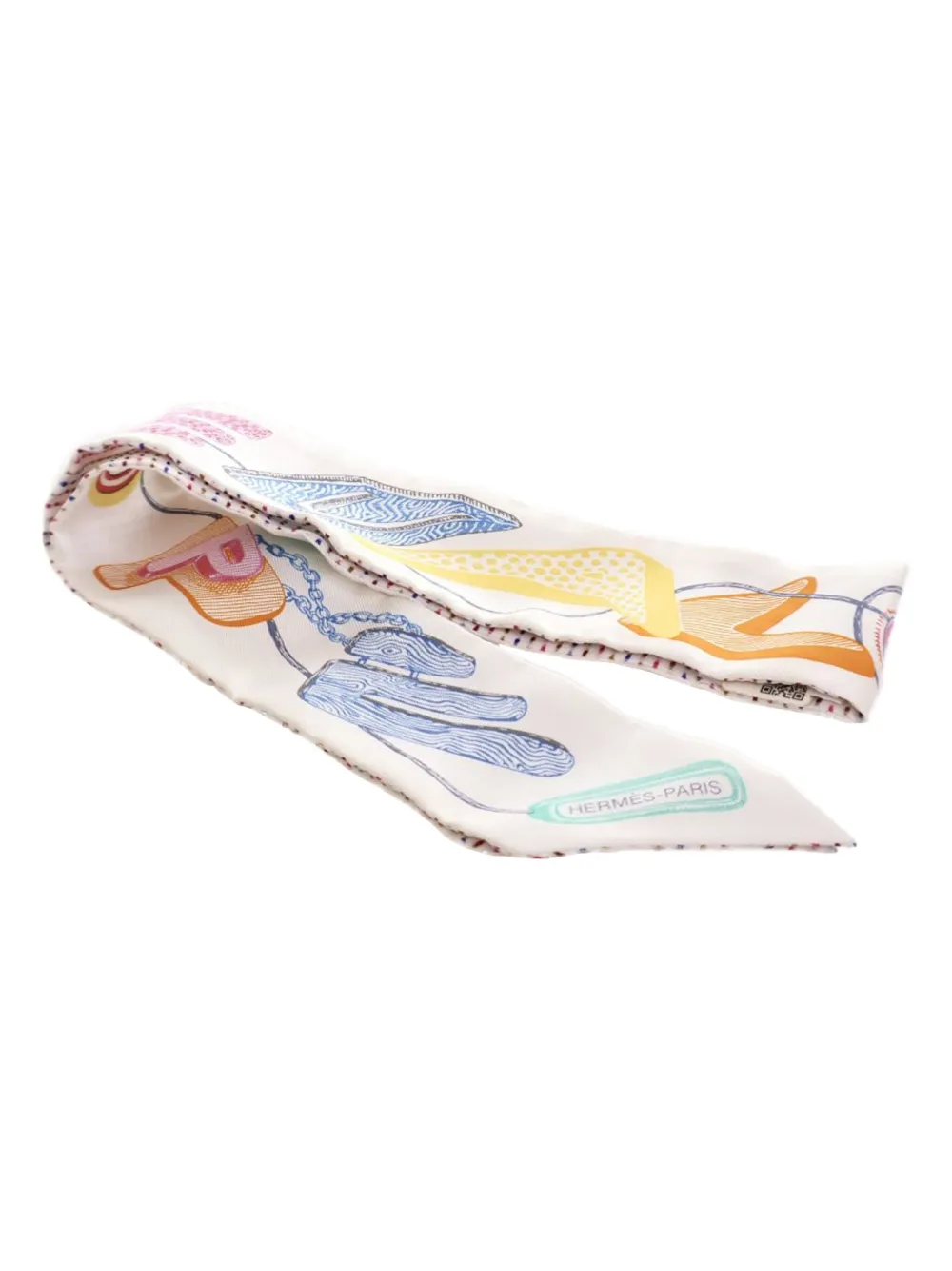 Hermès Pre-Owned 2020-2025 Chevaloscope Neon ツイリースカーフ - マルチカラー Hermès Pre-Owned 2020-2025 Chevaloscope Neon ツイリースカーフ - マルチカラー
