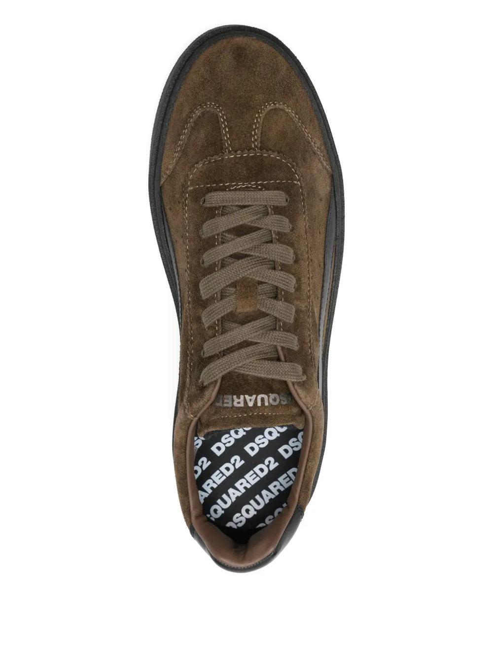 Dsquared2 Rider Suede Sneakers In Multi