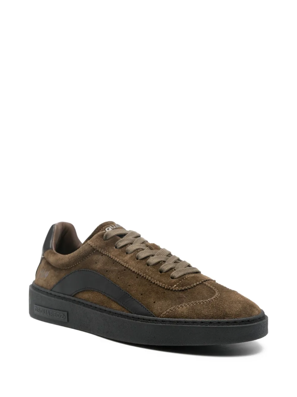 Dsquared2 Rider Suede Sneakers In Multi