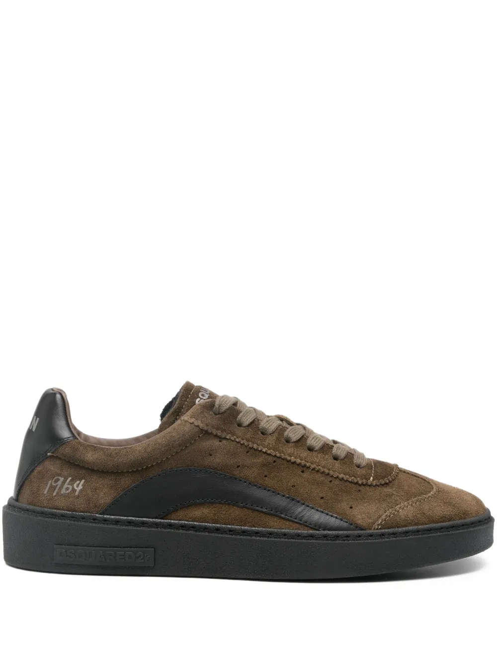 DSQUARED2 Rider suede sneakers Brown