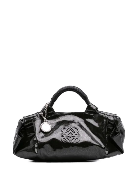 Loewe Pre-Owned 2010 Patent Glitter Aire hobo bag