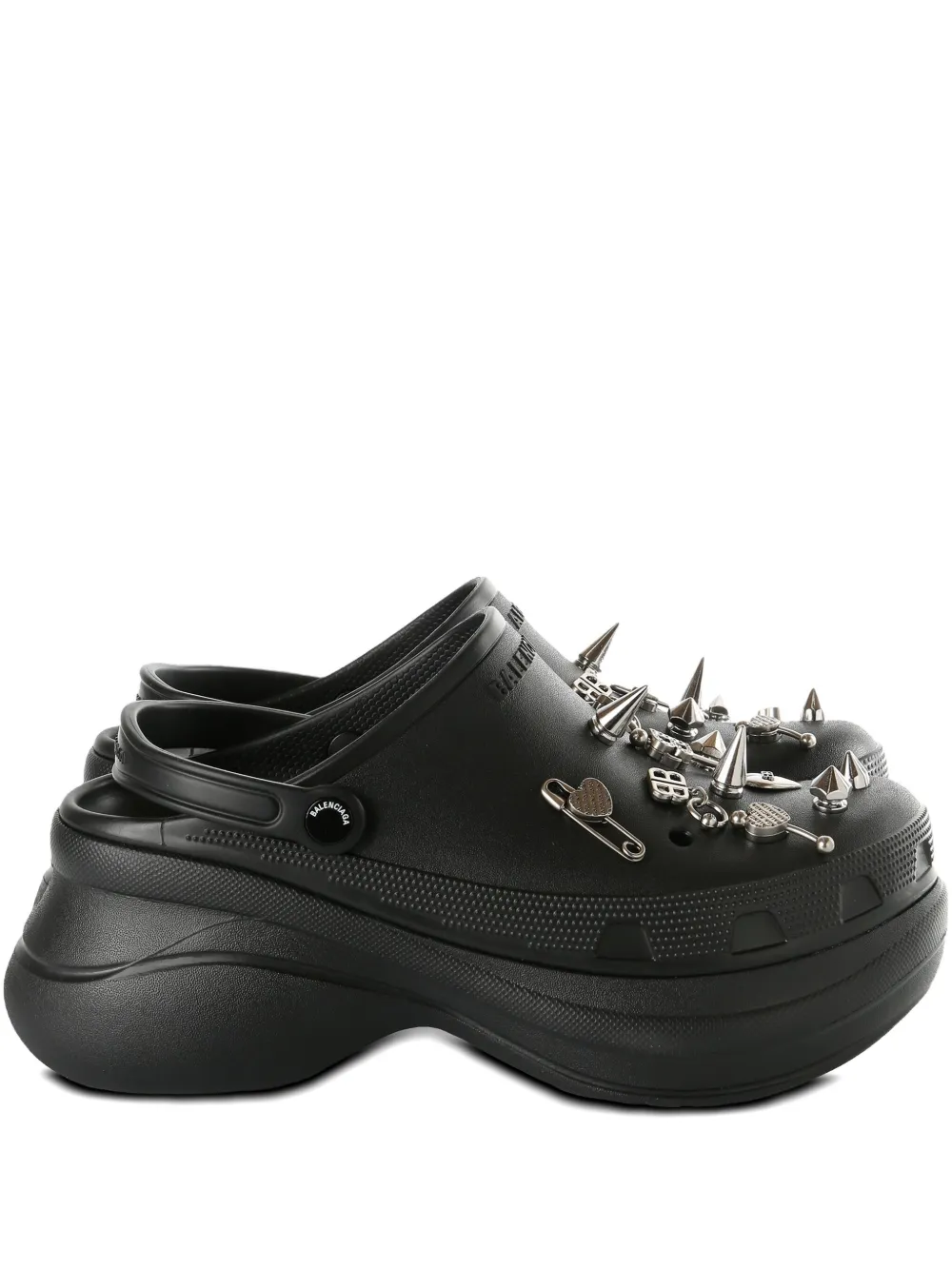 Balenciaga x Crocs Jibbitz™ mules Zwart
