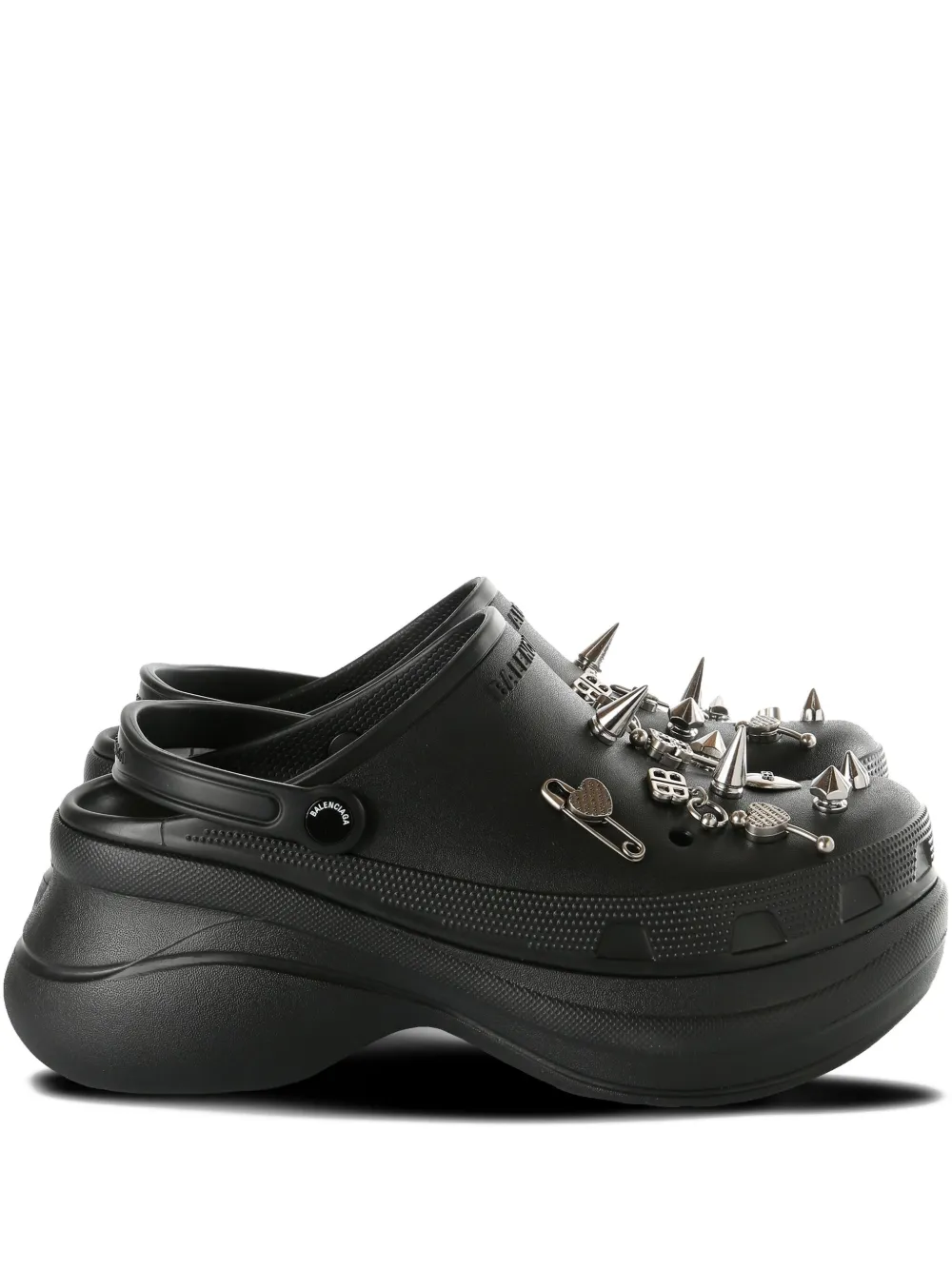 Balenciaga mules Jibbitz en colaboración con  Crocs | negro | Image 1