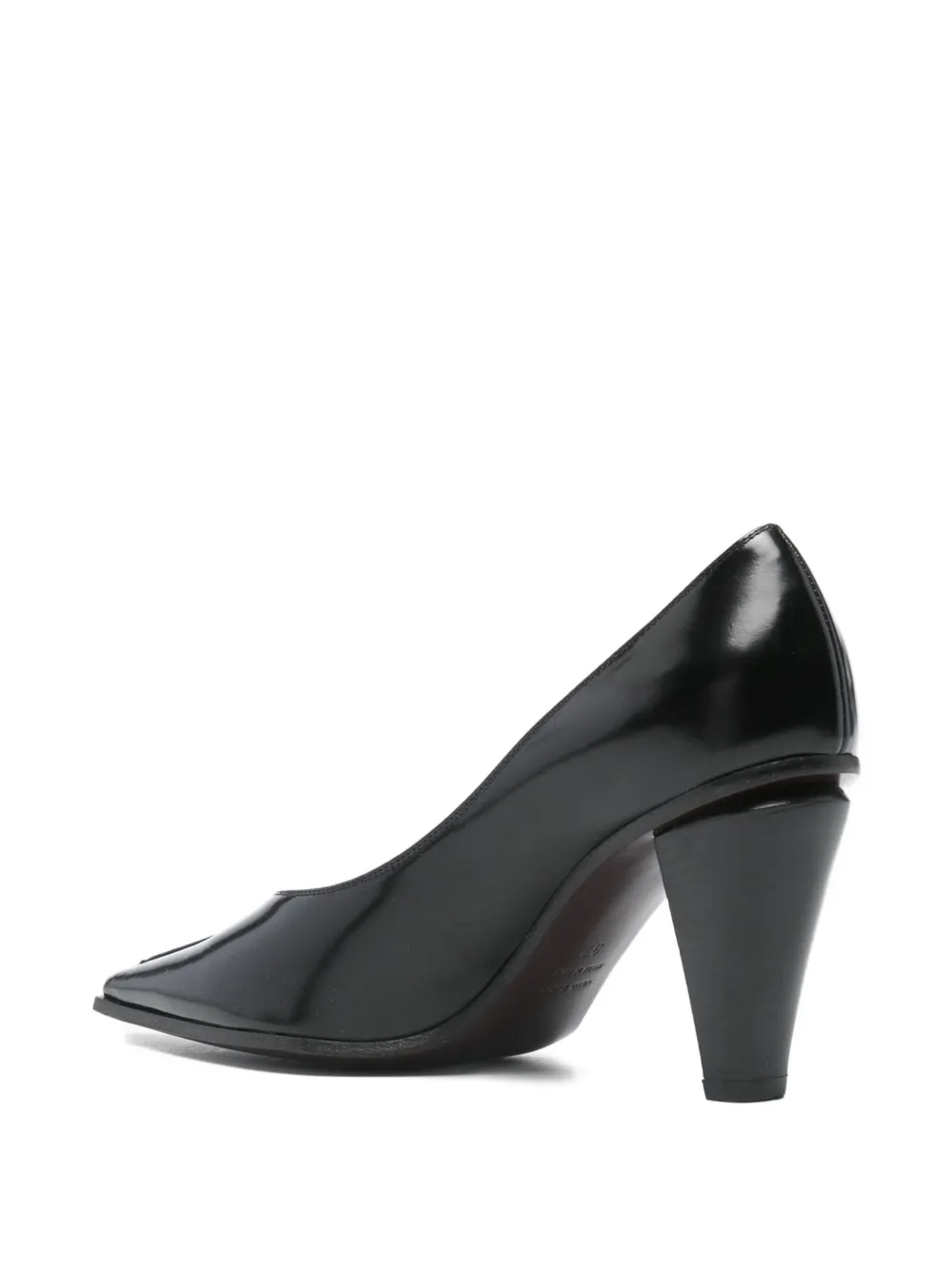 Roberto Festa pointed-toe leather pumps Black