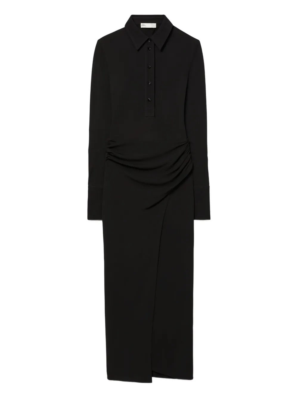 Tory Burch ドレープ シャツドレス - ブラック Tory Burch ドレープ シャツドレス - ブラック
