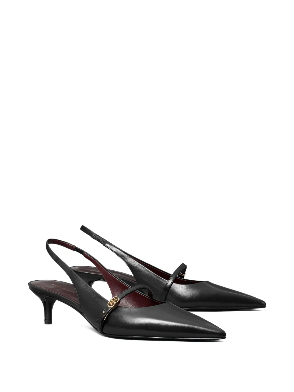 Tory Burch Slingback schoenen met gesp Zwart