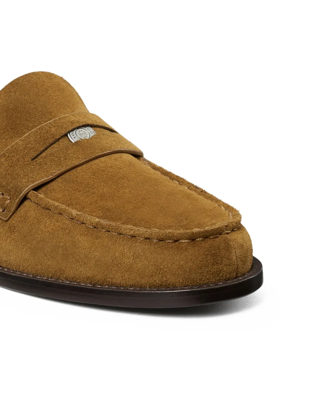 Tory Burch Suède loafers Bruin