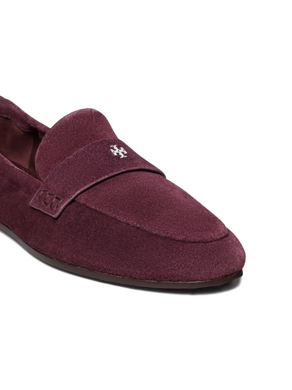Tory Burch Suède loafers Rood