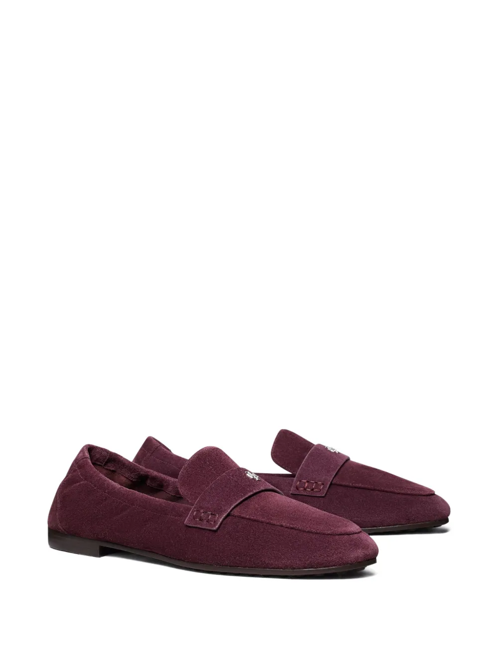 Tory Burch Suède loafers - Rood