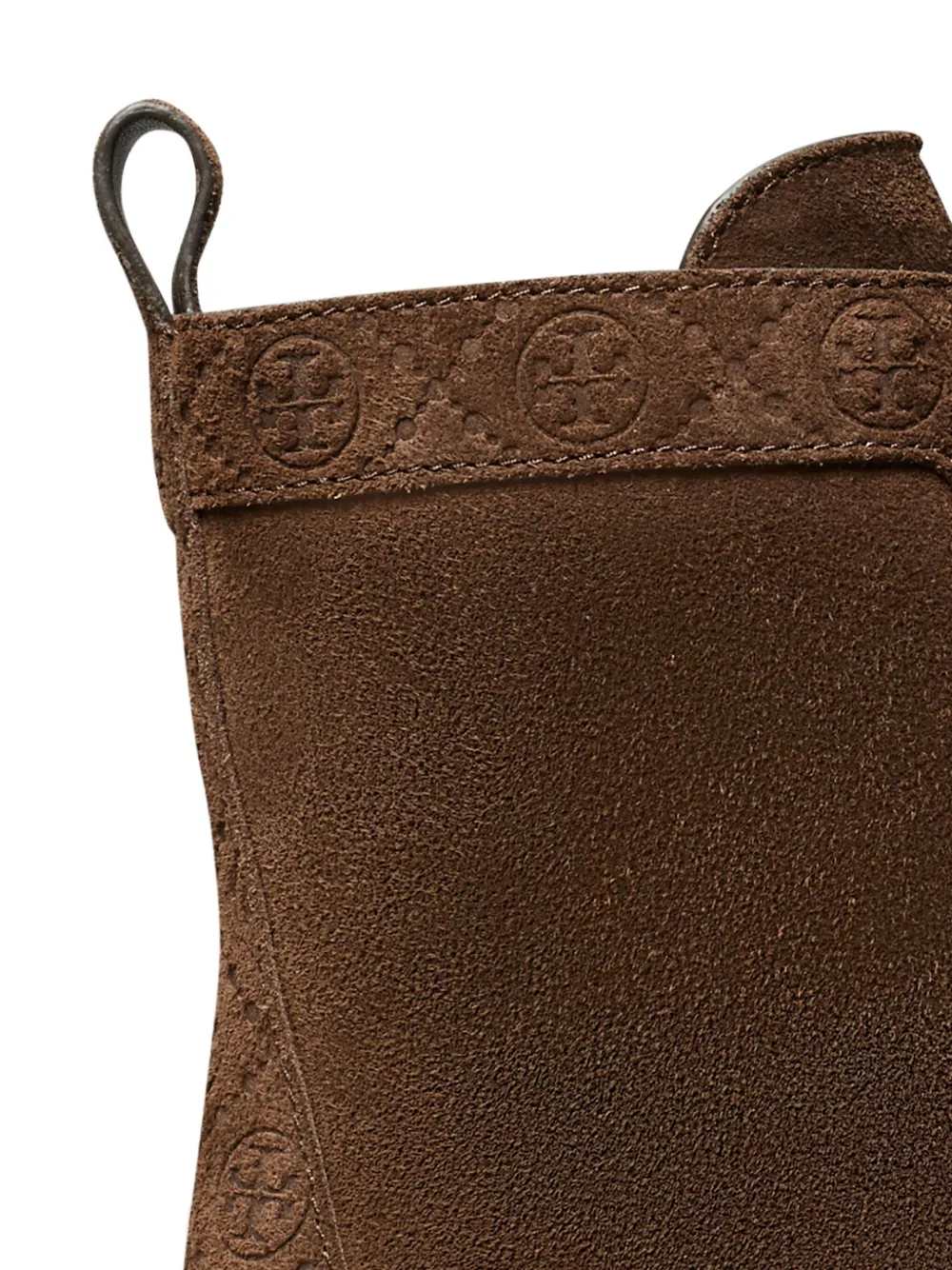 Tory Burch 65mm T-monogram ankle boots Brown