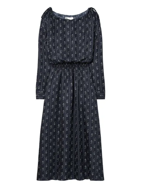 Tory Burch paisley-print smocked dress